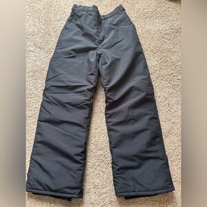 Kids' Black Snow Pants